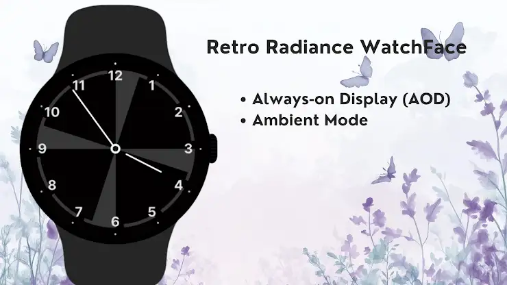 Retro Radiance Watch Face screenshot 7