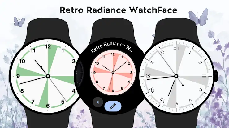 Retro Radiance Watch Face screenshot 4