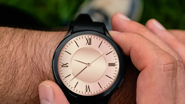Rose Gold Elegance Watch Face screenshot 1