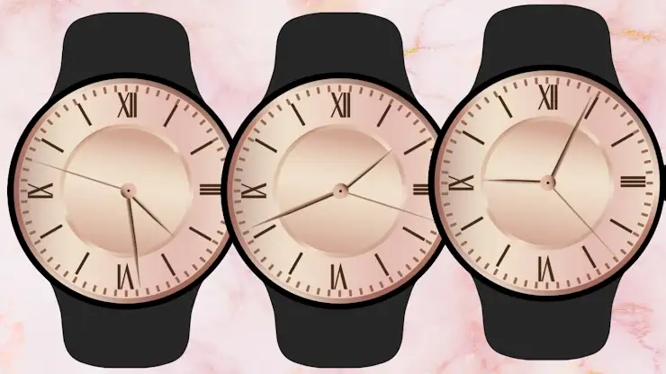 Rose Gold Elegance Watch Face screenshot 4