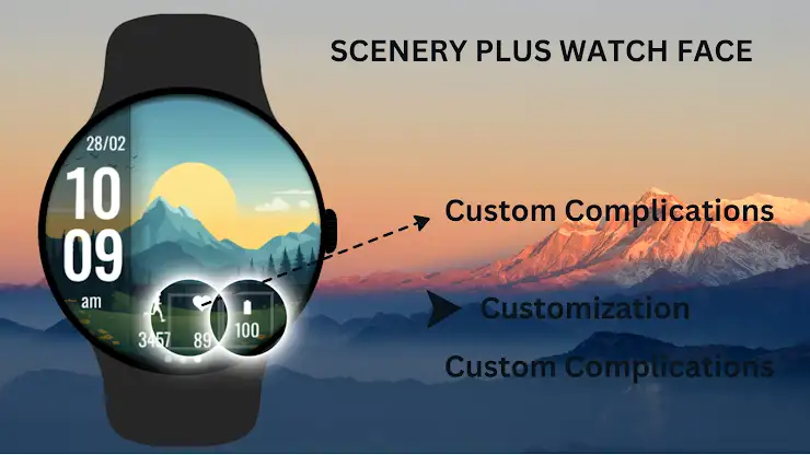 Scenery Plus Watch Face screenshot 4