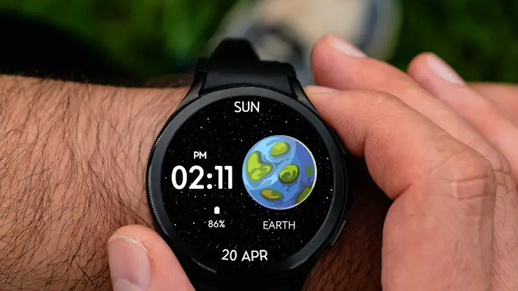 Solar Orbit Watch Face screenshot 1