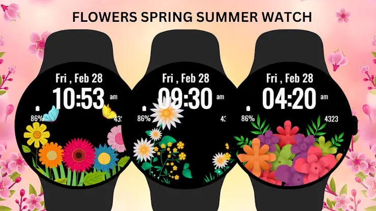 Flowers Spring Summer Watch 2 screenshot 7