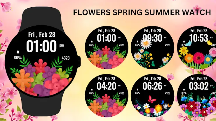 Flowers Spring Summer Watch 2 screenshot 6