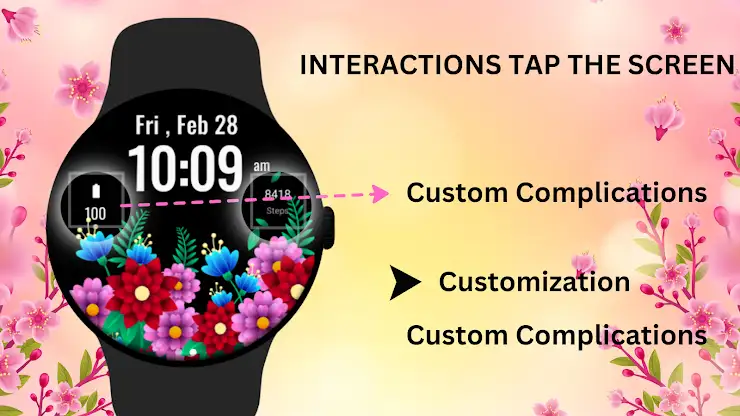 Flowers Spring Summer Watch 2 screenshot 4