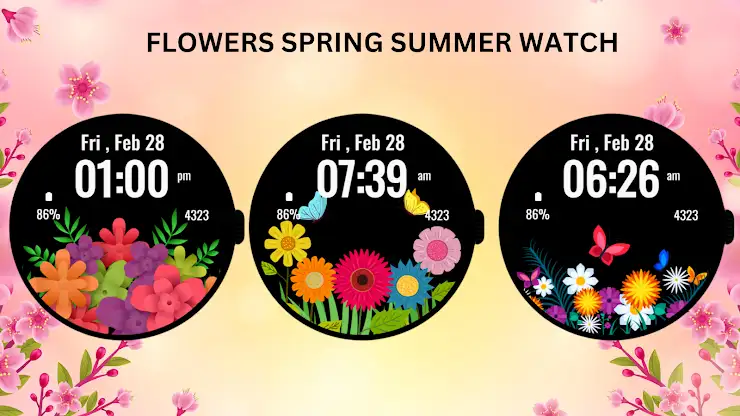 Flowers Spring Summer Watch 2 screenshot 3