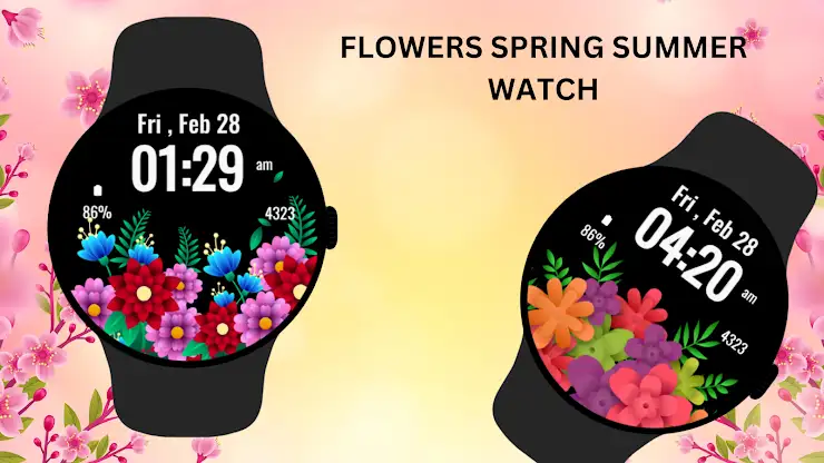 Flowers Spring Summer Watch 2 screenshot 2