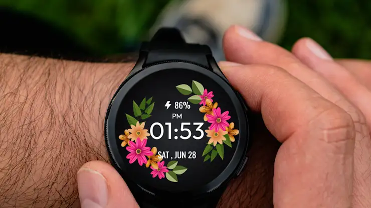 SpringTime WatchFace screenshot 1