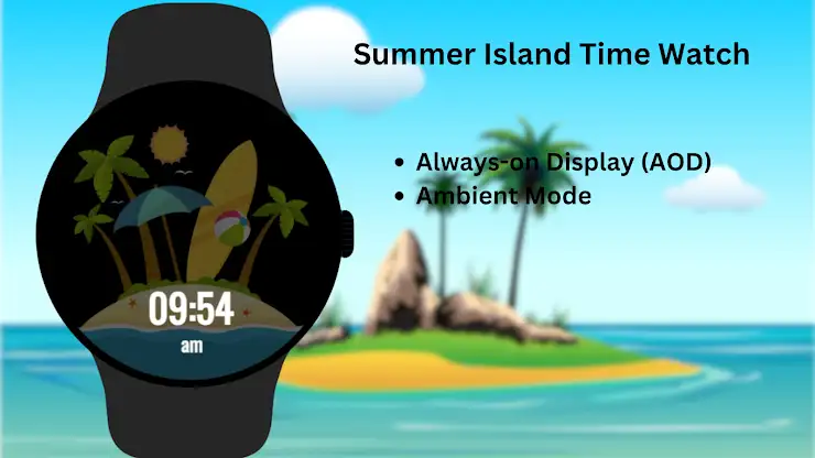 Summer Island Time Watch screenshot 8
