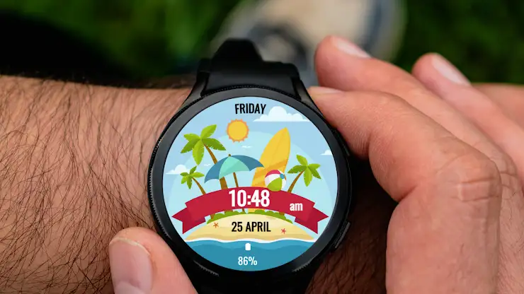 Summer Island Time Watch screenshot 1