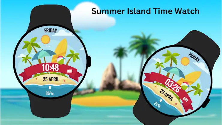Summer Island Time Watch screenshot 2
