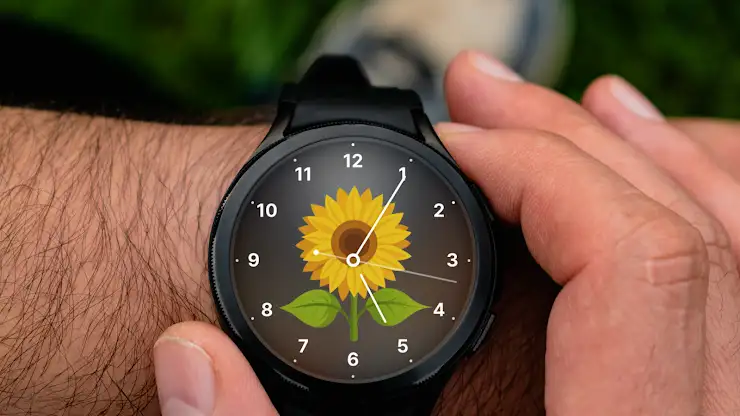 Sunflower Elegance WatchFace screenshot 1