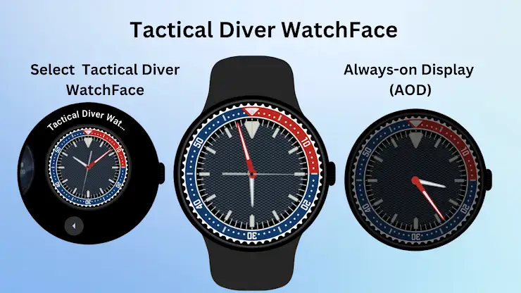 Tactical Diver WatchFace screenshot 3