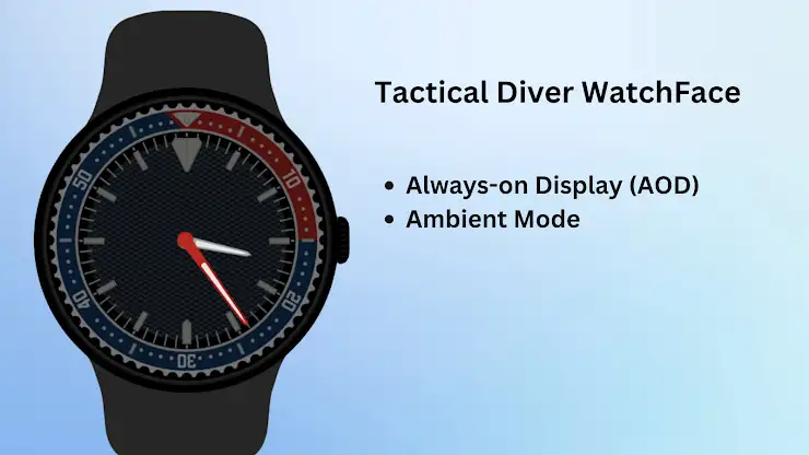 Tactical Diver WatchFace screenshot 8