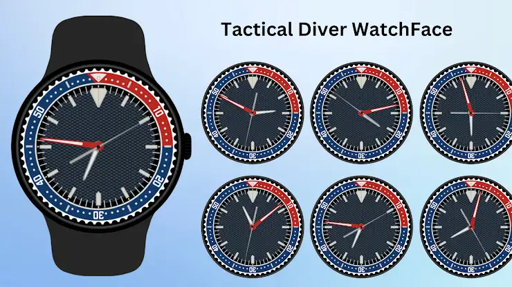 Tactical Diver WatchFace screenshot 6