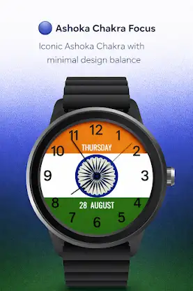 Tiranga Pride WatchFace screenshot 6