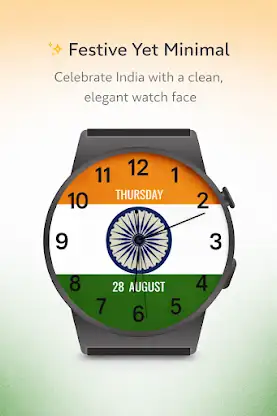 Tiranga Pride WatchFace screenshot 7