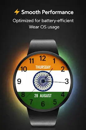 Tiranga Pride WatchFace screenshot 5