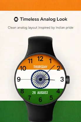 Tiranga Pride WatchFace screenshot 3