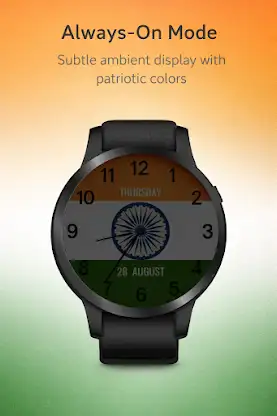 Tiranga Pride WatchFace screenshot 4