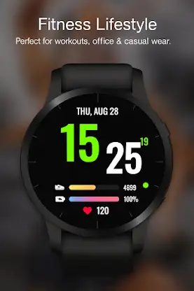 Vital Edge Premium WatchFace screenshot 8