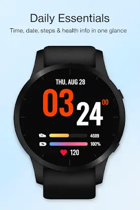 Vital Edge Premium WatchFace screenshot 6