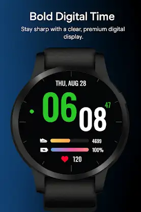 Vital Edge Premium WatchFace screenshot 1