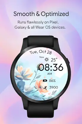 Wildflower WatchFace screenshot 8