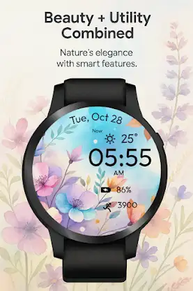 Wildflower WatchFace screenshot 6