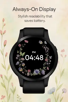 Wildflower WatchFace screenshot 3
