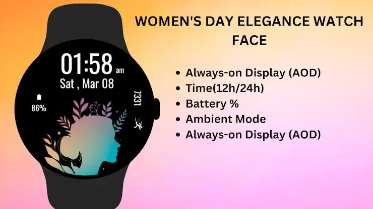 Women's Day Elegance Watch screenshot 8
