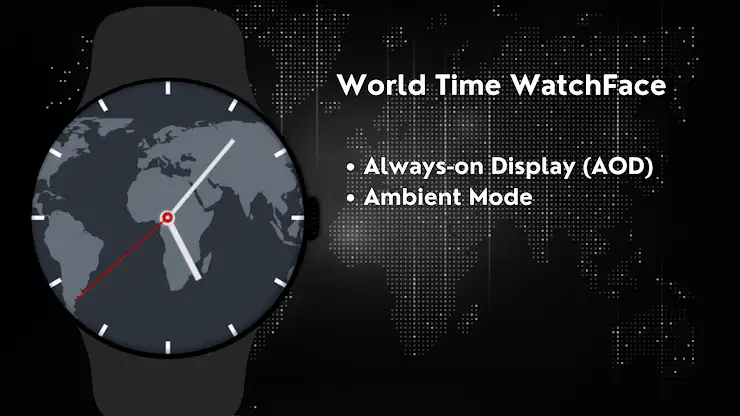 World Time WatchFace screenshot 7