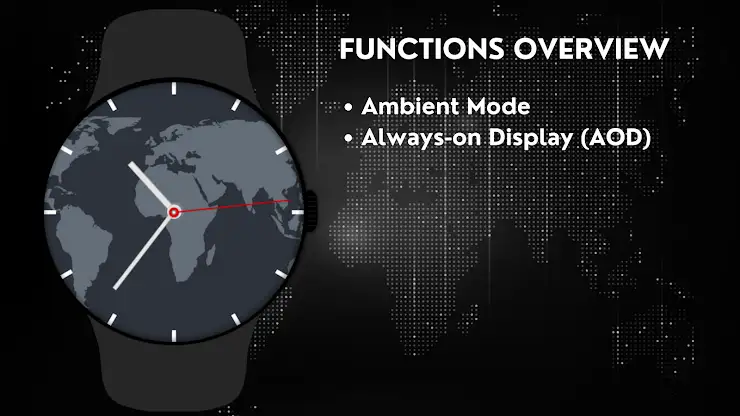 World Time WatchFace screenshot 5