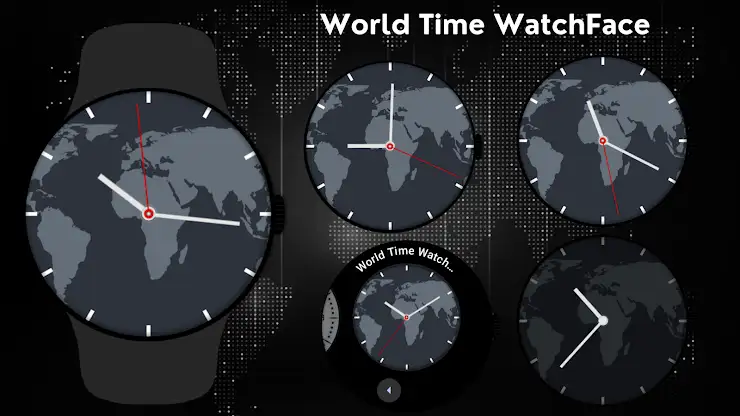 World Time WatchFace screenshot 6