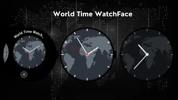 World Time WatchFace screenshot 3