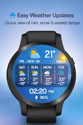 Weather Forecast for Wear OS screenshot 4
