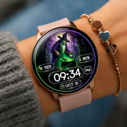 Witch Cauldron WatchFace screenshot 2
