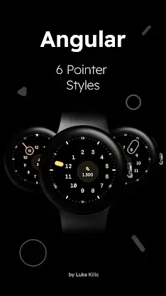 Angular - Minimal Watch Face screenshot 4