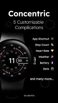 Concentric - Pixel Watch Face screenshot 4
