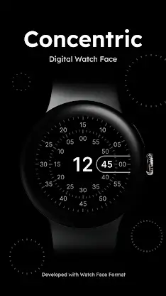 Concentric - Pixel Watch Face screenshot 1