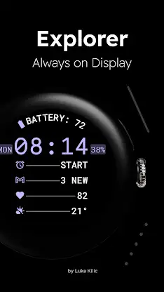 Explorer - Digital Watch Face screenshot 6