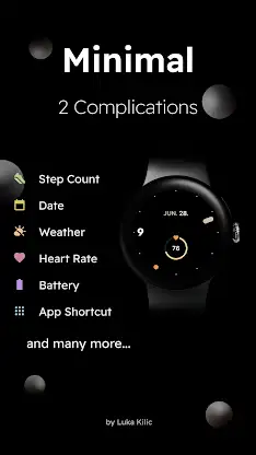 Minimal - Watch Face screenshot 3