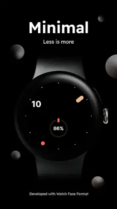 Minimal - Watch Face screenshot 1