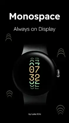 Monospace - Digital Watch Face screenshot 6