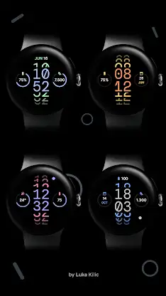 Monospace - Digital Watch Face screenshot 7