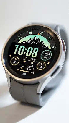 Abstract Mountain ZKin Watch screenshot 3