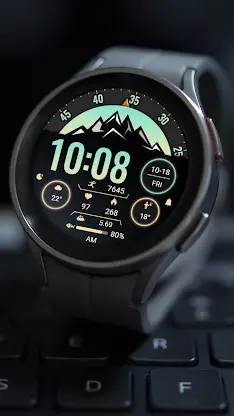 Abstract Mountain ZKin Watch screenshot 5