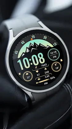 Abstract Mountain ZKin Watch screenshot 2