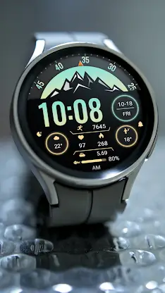Abstract Mountain ZKin Watch screenshot 4