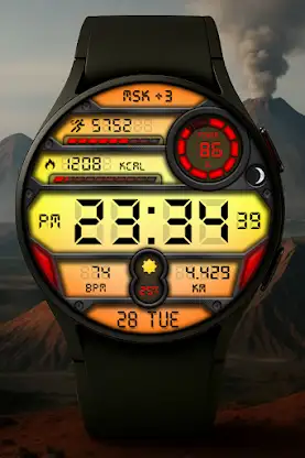 Altas Digital Watch Face screenshot 7